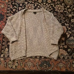thick knit sweater, size large